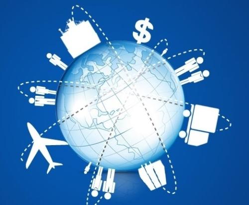 貨物香港游素材圖