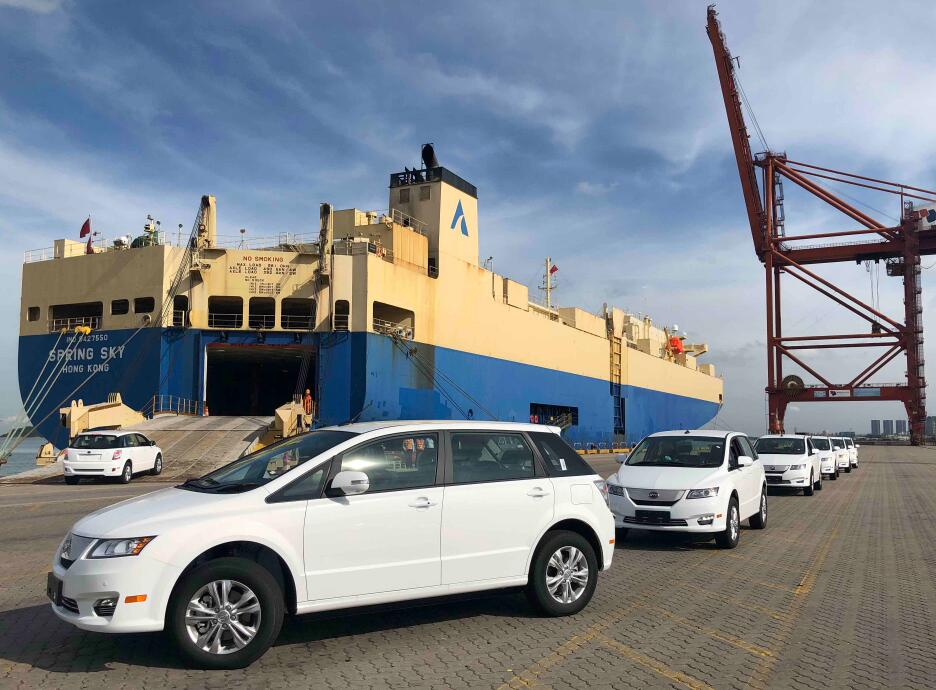 新能源汽車出口13704輛,得到了海關(guān)的大力支持!