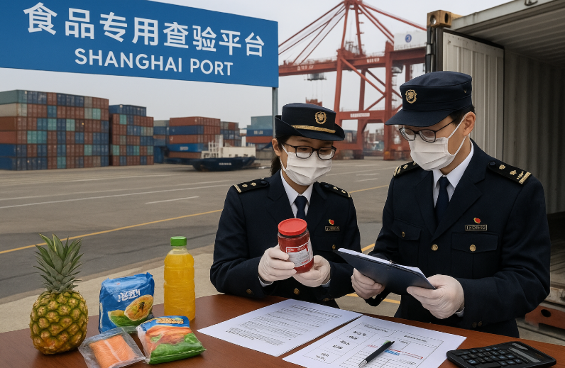 上海食品進(jìn)口清關(guān)全流程解讀：2025年代理選擇與實(shí)操要點(diǎn)